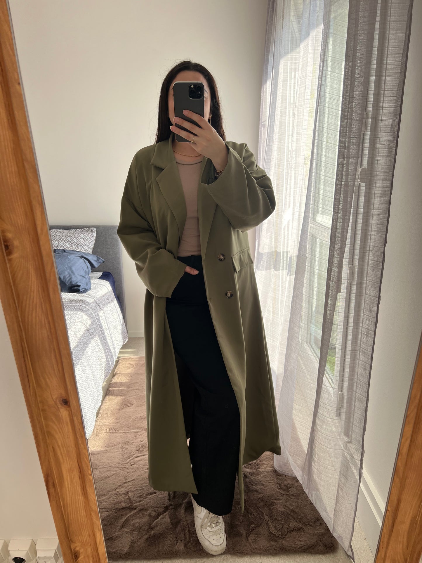 Blazer long vert