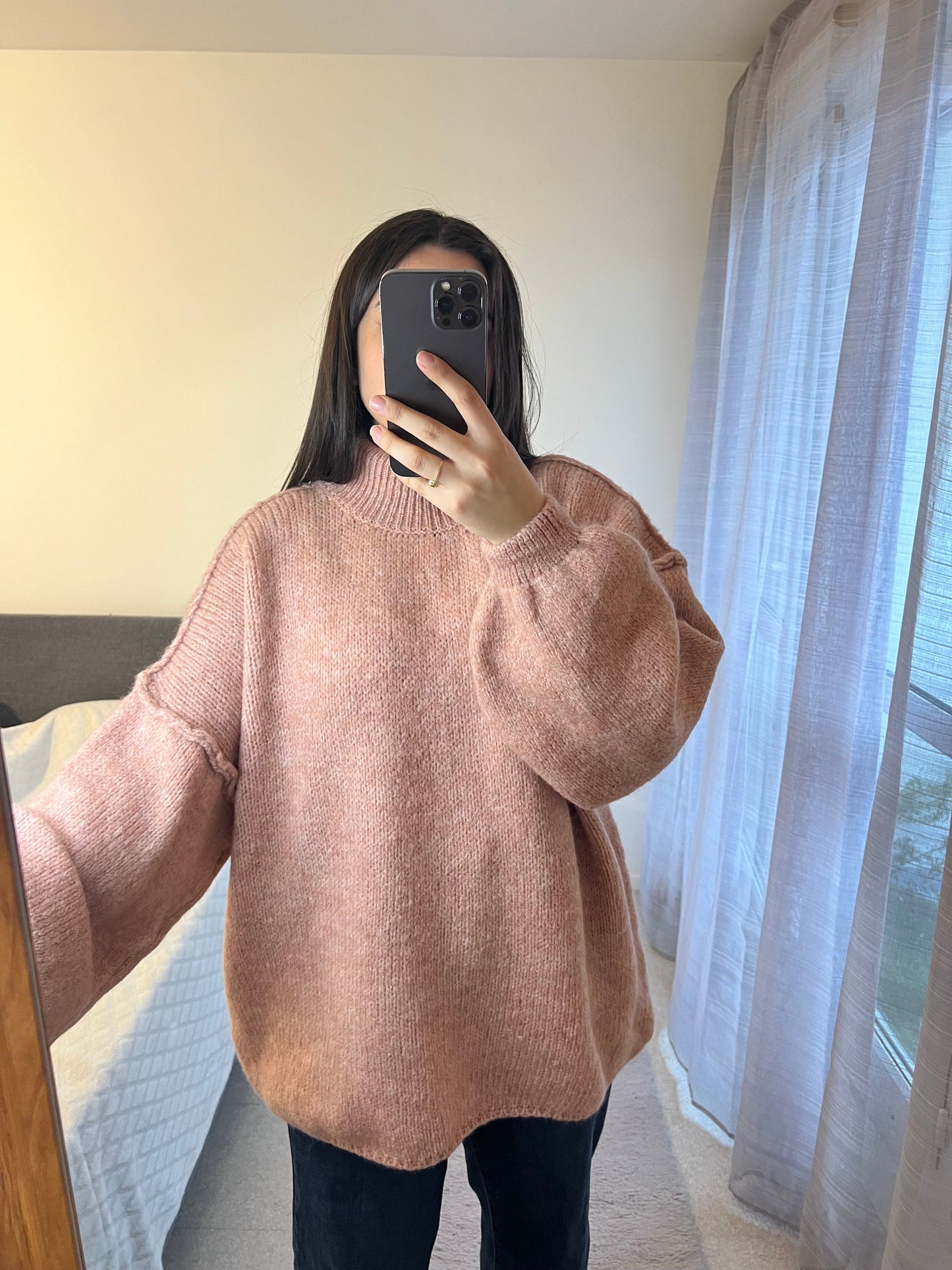 Pull OVERSIZE (rose)