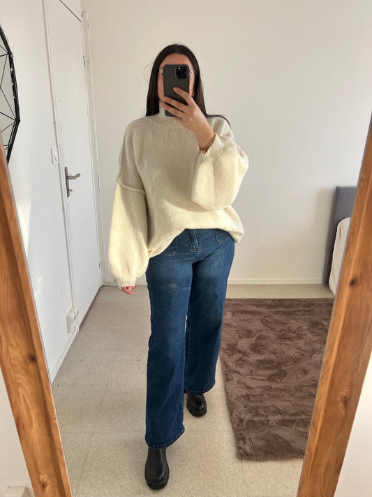 Pull OVERSIZE ( crème )