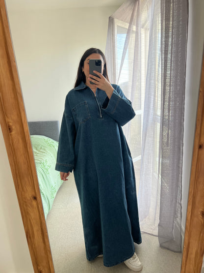 Abaya en denim